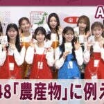 AKB48　AKB48を「農産物」に例えると「お米」を狙って頑張っていきたい「ニッポンエールブランドアンバサダー」就任記者会見