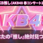 『チームAKB推し』（AKB48 春コンサート2026 Ver.）