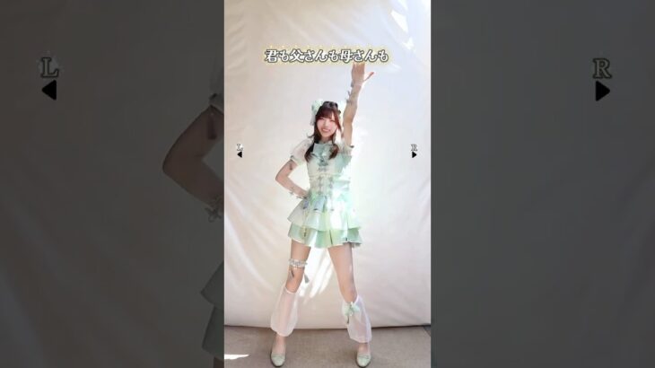【踊ってみた】アイドルパワー / M!LK【神綺杏菜】#Shorts