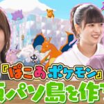 【乃木坂46】3人で力を合わせて”東パソ島”に家を建てよ！果たしてどんな家が完成するのか！？【ぽこ あポケモン】