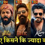 Bhooth Bangla Box Office Collection, Raja Shivaji, NTR Neel, Toxic Movie, Karuppu Movie Collection,