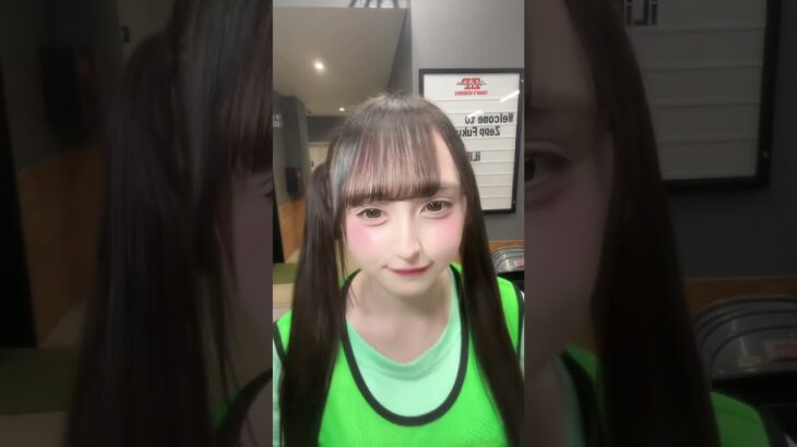 ビブスを自慢する動画  ᴗ̀ ̫ᴗ́ ♩ #08 #若葉のあ #ilife #アイドル