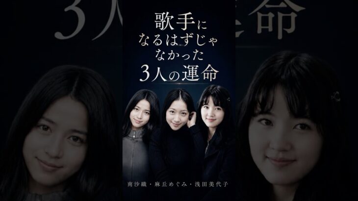 歌手になるはずじゃなかった3人の運命#南沙織 #麻丘めぐみ #浅田美代子 #昭和アイドル #昭和歌謡 #昭和スター #懐かしい #芸能界 #雑学 #豆知識 #YouTubeショート #Shorts