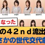 【リーク】42ndフォーメーション #乃木坂46 #乃木坂46のスター