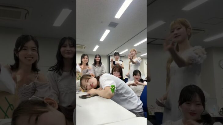 🍊 #爆睡 #黒須遥香 Haruka はーちゃん 🌸 #AKB48 #山根涼羽 Suzuha ずんちゃん 🍓 #AKBが好きish #shorts #小栗有以