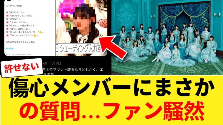 【衝撃】乃木坂46ミーグリで「◯◯」質問…傷心メンバーへの一言に批判殺到 【乃木坂46】