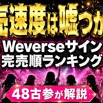 【AKB48】Weverseサイン完売順に見る”リアルな人気序列”を48古参が解説