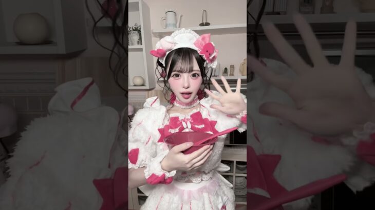 生誕祭DAY2の衣装🍚❤️白米がモチーフなの♩タコさんウインナーのせたよ➰🐙#心花りり生誕祭2026 #iLiFE