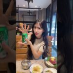 食べることに夢中になって素材がほぼない楽しかったなぁと思い出せるTikTok#idol #韓国