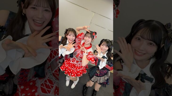 #坂井仁香 さんと好きish🤘🏻❤️コラボありがとうございました🍓🍑👼🏻@超ときめき♡宣伝部 #伊藤百花 #佐藤綺星  #超とき宣#AKBが好きish