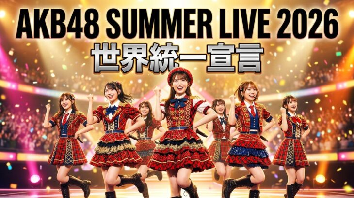 AKB48  SUMMER LIVE 2026〜アイドル世界統一宣言