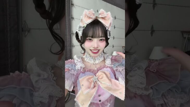 きゃわぽっぴん衣装♪ 街中で流れてたよ報告多くて嬉しい🌟 #iLiFE #小熊まむ #idol #アイドル #きゃわぽっびんどぅー