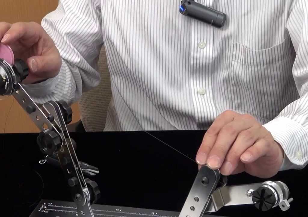 【鮎友釣り】仕掛け作り(水中糸)④ メタルラインの仕掛け巻きへの巻き取り方