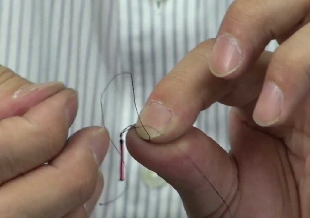 【鮎友釣り】仕掛け作り(天上糸)② 天上糸へのジョインターの取り付け方