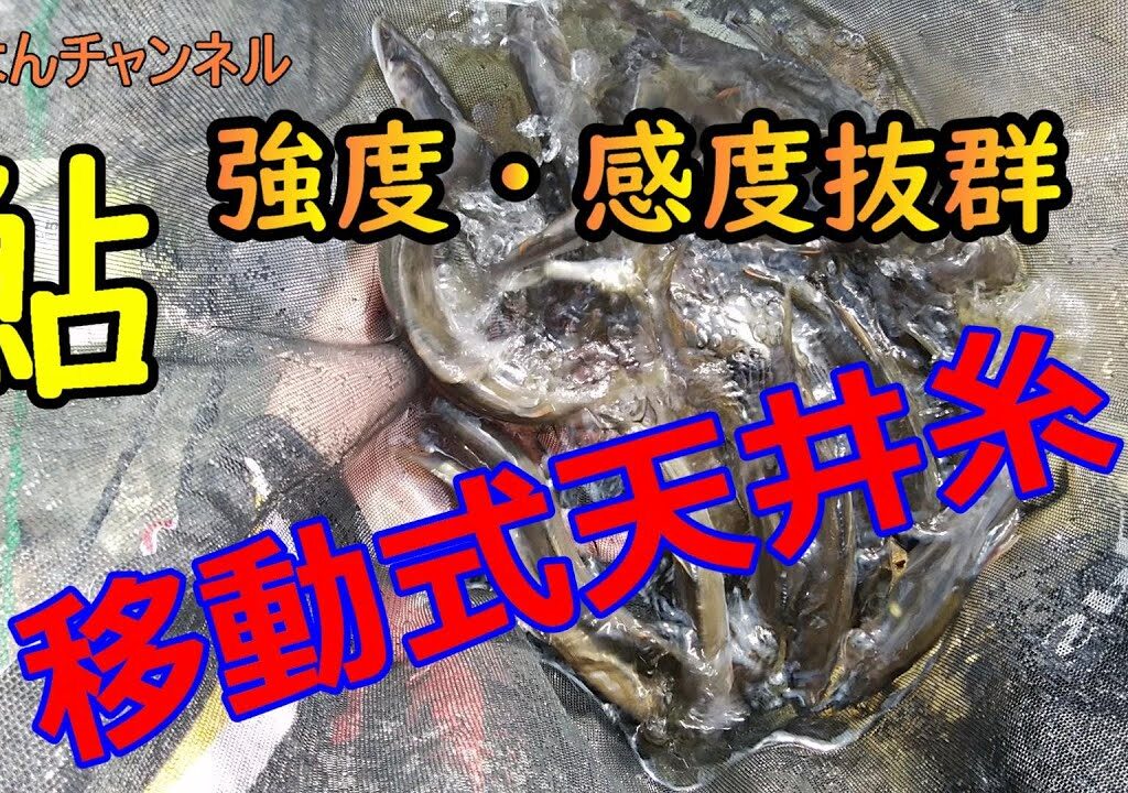 【強度・感度抜群】移動式天井糸仕掛け