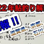 2022年鮎釣り解禁日速報.滋賀県、京都、富山、石川