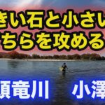 鮎釣りDVD 小澤剛 大きい石と小さい石どちらを攻める？