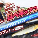 延べ竿×アユルアー　アルティバ600GLとエスケードによる新しいアユ ゲーム