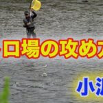 鮎釣り トロ場の攻め方