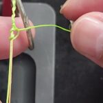 2023鮎　鼻管の編み込みの端末をキレイにしたい❗