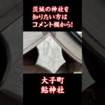 釣り人を見守るちょっと変わった神社『鮎(あゆ)神社』 #パワースポット #神社 #茨城 #遠隔参拝 #shorts