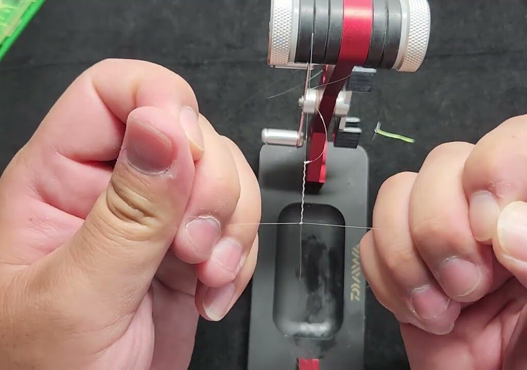 2023鮎　天上糸を作るとヨレるんだけど、どうしたら真っ直ぐできるの？