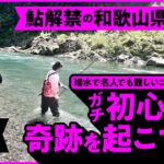 鮎解禁の日高川！ガチの初心者は釣れるのか