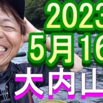 鮎釣り 30cm高引水 阿曽大橋上 平瀬橋上下 小広瀬橋上 大内山川 2023年