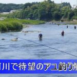那珂川で待望のアユ釣り解禁 大田原