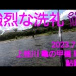 2023.7.17.京都 上桂川②。痛烈な洗礼を受けた鮎釣り😱