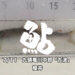 7.11　九頭竜川中部「吉波」鮎