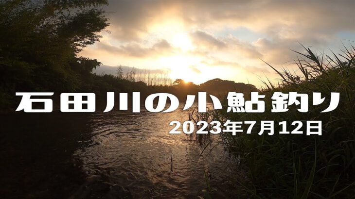 【小鮎釣り】今回は延べ竿も購入し気合十分！爆釣となるか？
