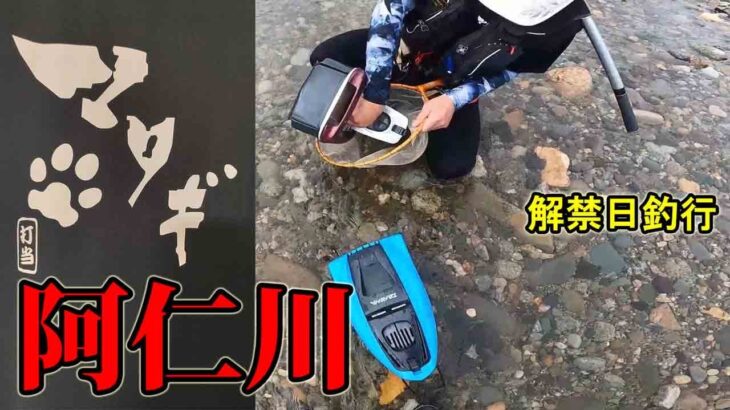 【鮎釣り】マタギの里を流れる川で修行の釣り。“阿仁川解禁釣行”