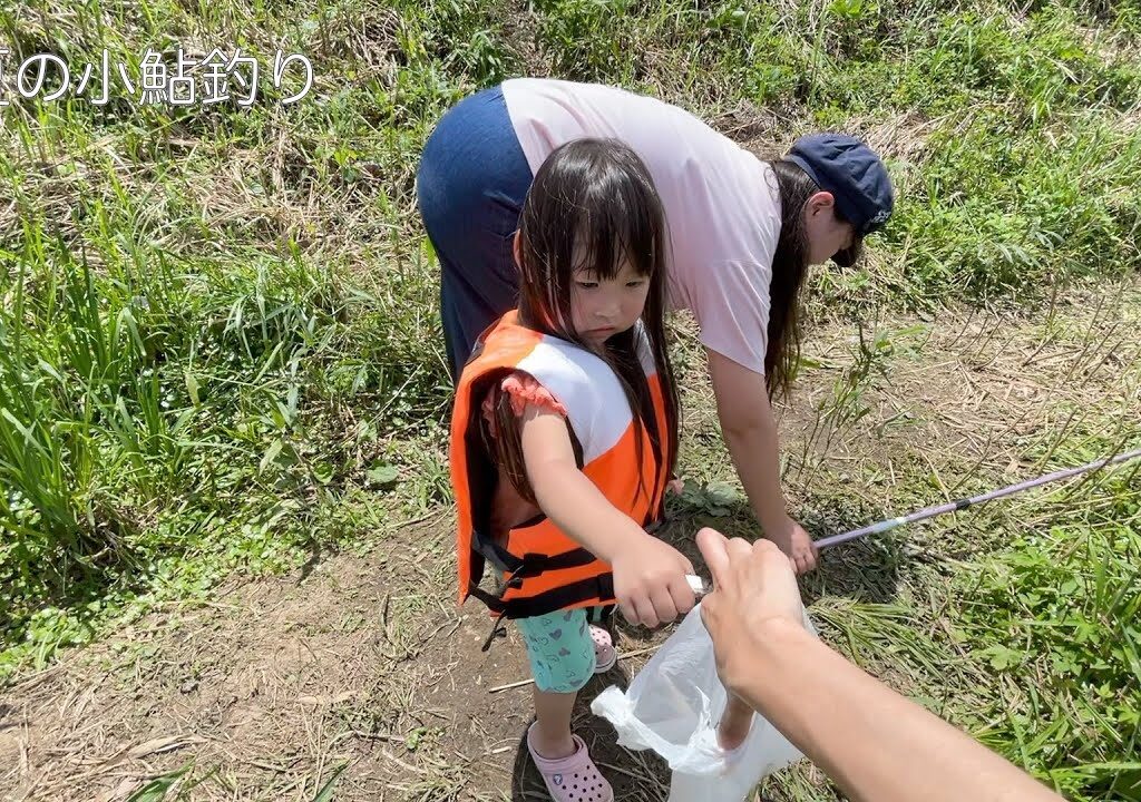まだまだ釣れる夏の小鮎釣り