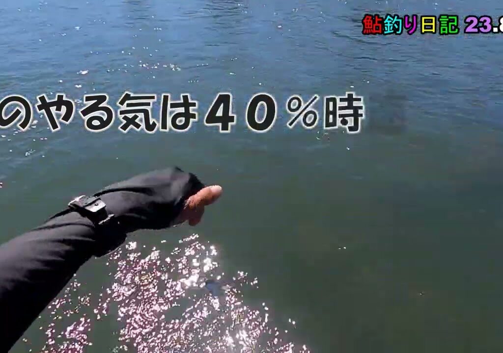 鮎釣り日記 23 8 29