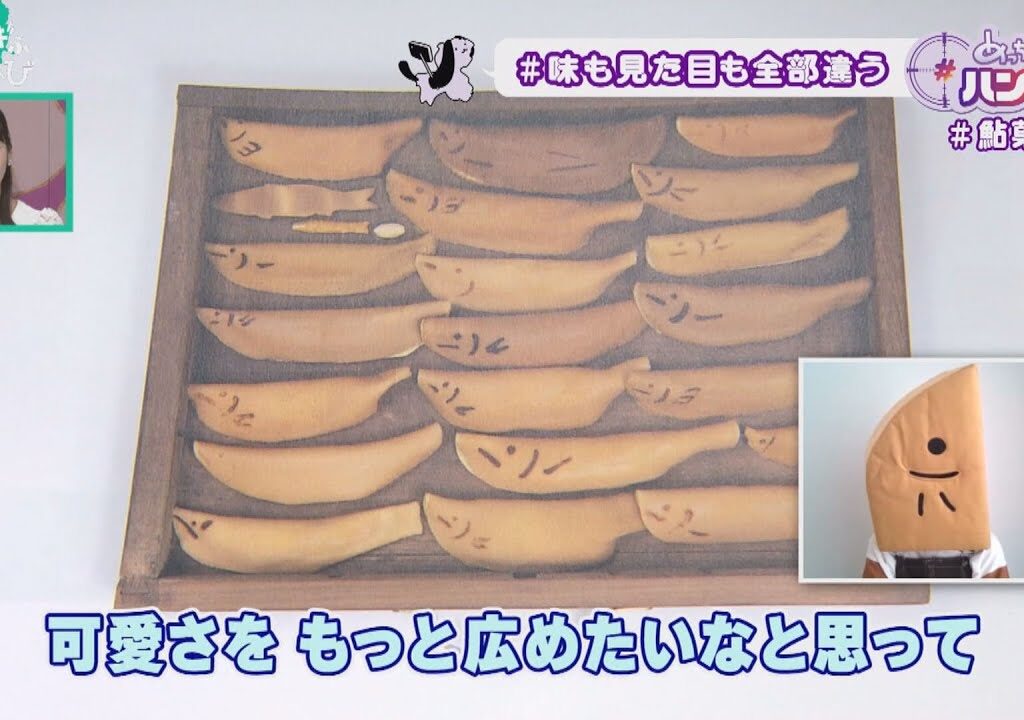 鮎菓子の顔をよ～く見てみると？【鮎菓子①】(めっちゃぎふハンター #66)