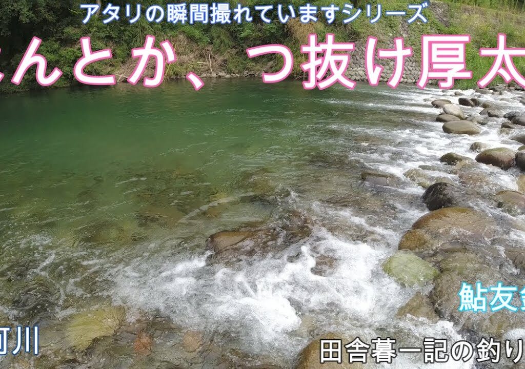 なんとか！つ抜け厚太鮎！！/ 田舎暮一記の釣り日記