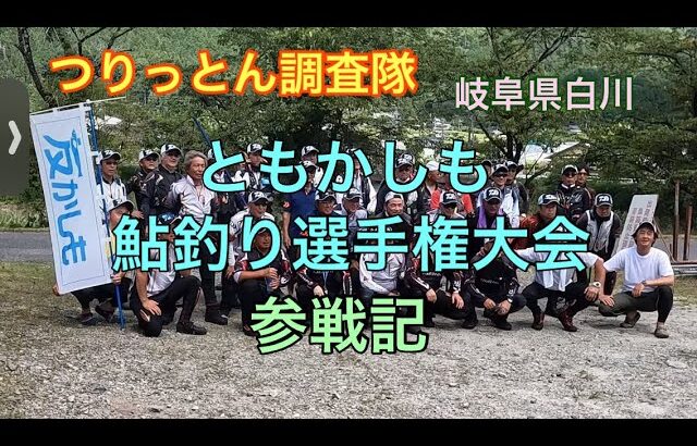 岐阜県白川　ともかしも鮎釣り選手権大会　参戦記