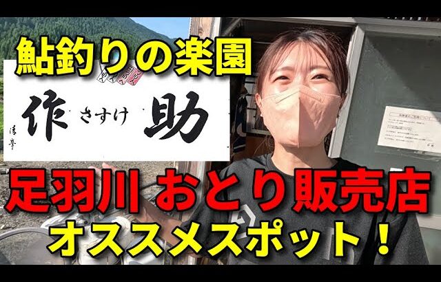 足羽川 おとり店 「作助」鮎釣りの楽園！