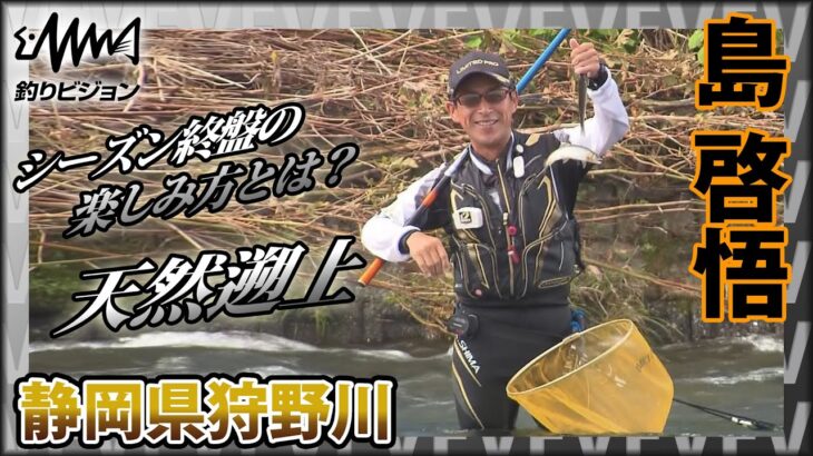島啓悟×狩野川の鮎 シーズン終盤の楽しみ方 イントロver【釣りビジョン】その②