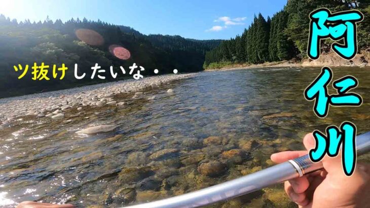 【鮎釣り】ツ抜けできるか、はじめての阿仁河川公園。