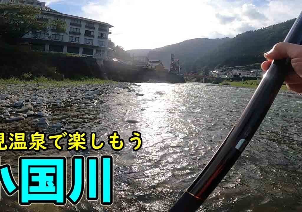 【鮎釣り】超渇水後の瀬見温泉を釣る。