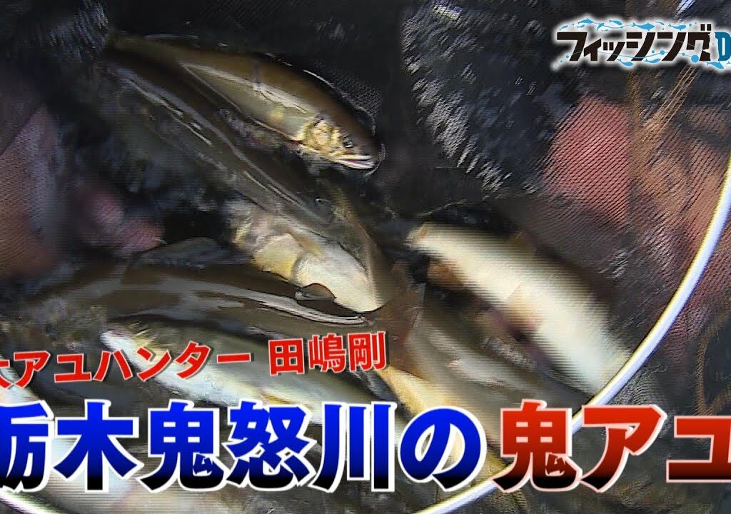 フィッシングDAYS「大アユハンター田嶋剛　栃木鬼怒川の鬼アユ」