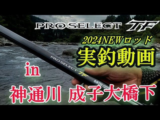 #70【NEWロッド紹介 第２弾】プロセレクトTF in 神通川　成子大橋下★鮎入れ追い
