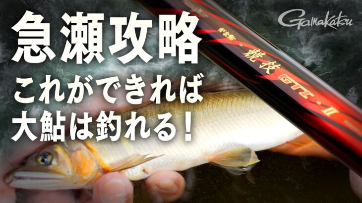 がま鮎 競技GTIⅡ引抜急瀬H ～繊細さと豪快さを両立・大鮎をブチ抜く粘りとパワー～