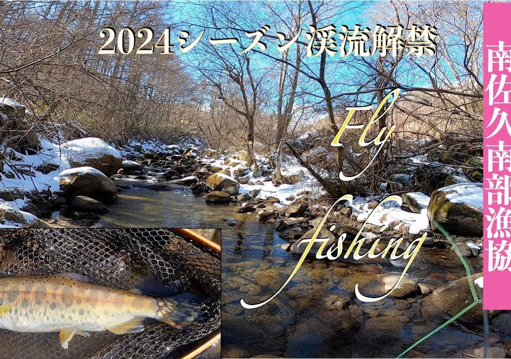 佐久、南佐久漁協２０２４渓流シーズン開幕