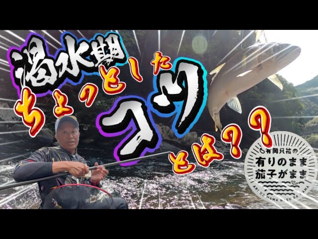 【鮎釣り】ハイプレッシャーな場所を攻略