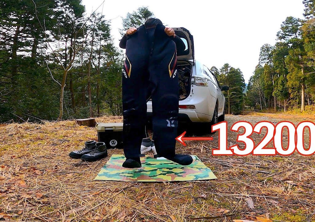 👀13200円の鮎タイツはウェーダーの代用になるのか？