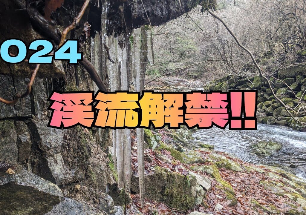 2024渓流解禁!!