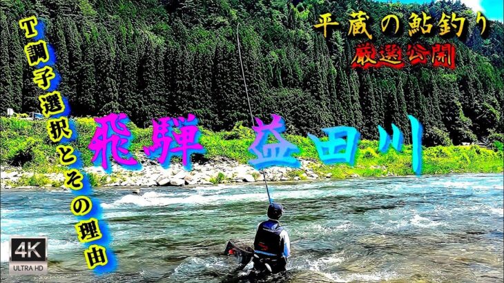 【難攻…飛騨益田川の鮎】増水後の狙い方解説～ポイントによる竿の選び方や考え方～(岐阜県飛騨高山)